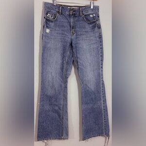 Mossimo Supply Co Men’s Bootcut Jeans 32x34 Medium Wash Classic Denim